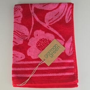 Gorman Floral Red & Pink Hand Towel